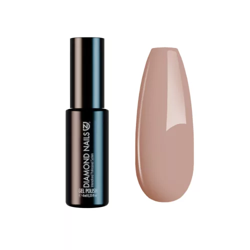 Diamond Nails Gél Lakk 4ml - DN202 - Selymes Latte Barna- Hema mentes