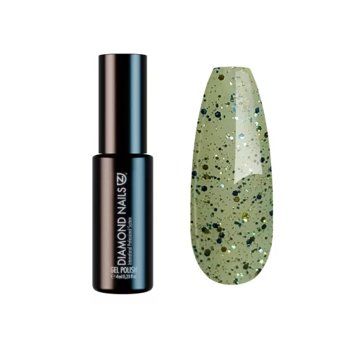 Diamond Nails Gél Lakk - Sparkling (Zöld) - DN232 - 4ml - Hema mentes