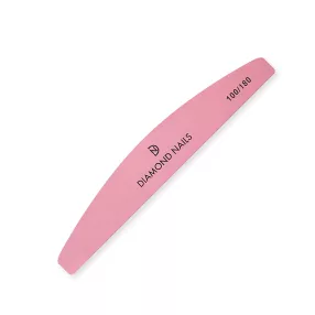 Íves Körömreszelő Rózsaszín 100/180 – Diamond Nails