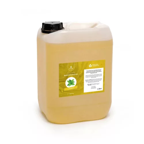 Citromfű masszázsolaj 5 liter aloe vera tartalommal, hidratáló és regeneráló
