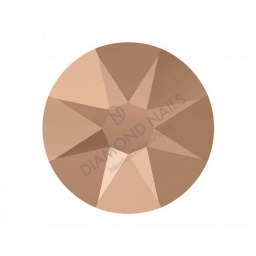 Swarovski rose gold kerek kristály SS5 100db