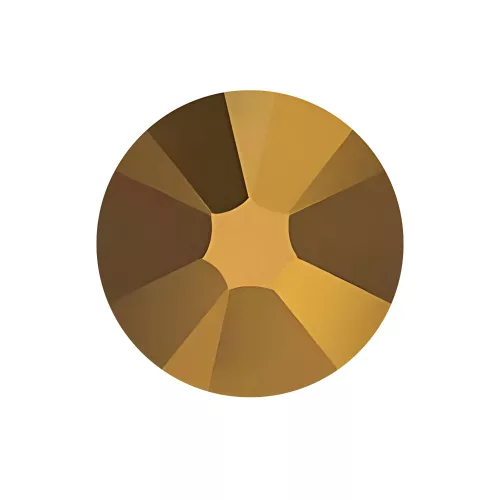 Swarovski SS10 méretű dorado kerek kristály 100db