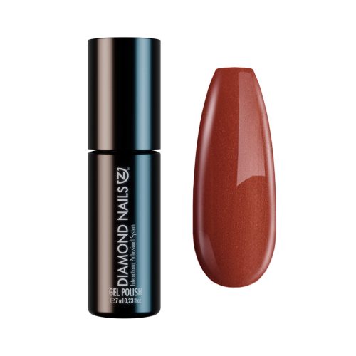 Diamond Nails Gél Lakk - DN243 - Mogyoró barna - 7ml
