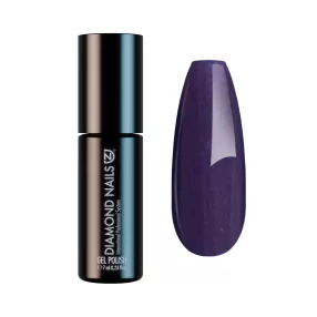 Diamond Nails Gél Lakk - Irresistible Sötét lila - DN247 - 7ml - Hema mentes