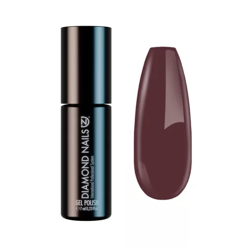 Diamond Nails Gél Lakk - DN249 - Sötétbarna - 7ml - Hema mentes