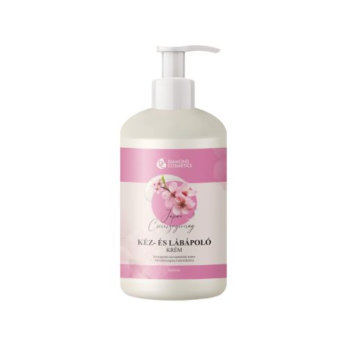 Kéz és lábápoló krém - Japán Cseresznyevirág - 500ml