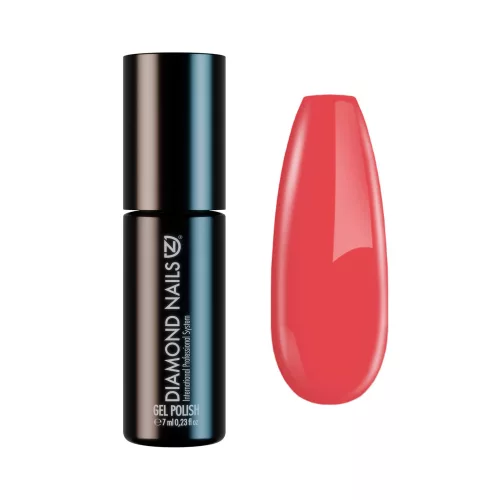 Gél Lakk DN251 Joyful Peach 7ml – Diamond Nails lágy rózsaszín