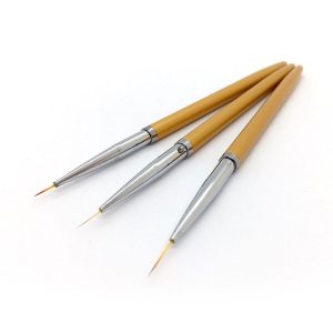 Arany Díszítő ecset készlet 3 db-os (mérete: 0,6-10 mm) Arany Díszítő ecset készlet 3 db-os (mérete: 0,6-10 mm)