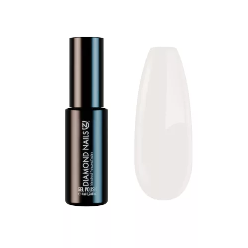 Gél Lakk - 4 ml DN051 - Tejfehér - Diamond Nails - Hema mentes