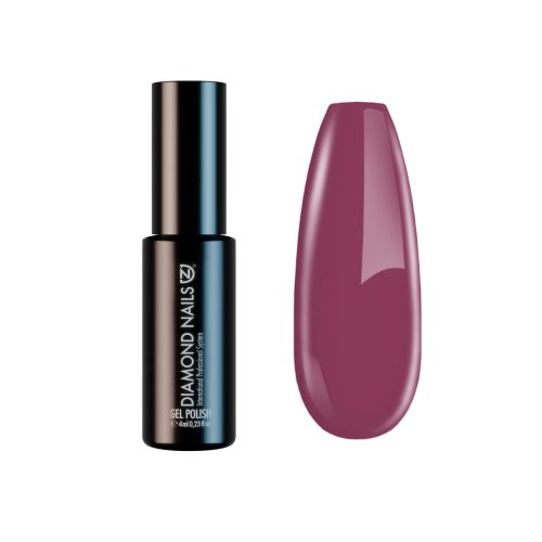 Diamond Nails Gél Lakk - 4 ml DN252 - Must, Bordo