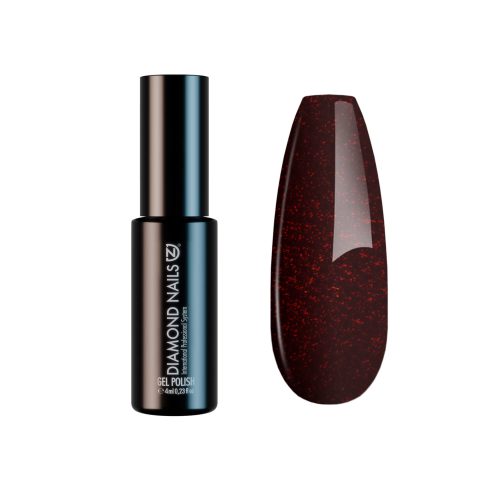 Diamond Nails Gél Lakk - 4 ml DN254 - Glamorous Blackberry - Sötét bordó