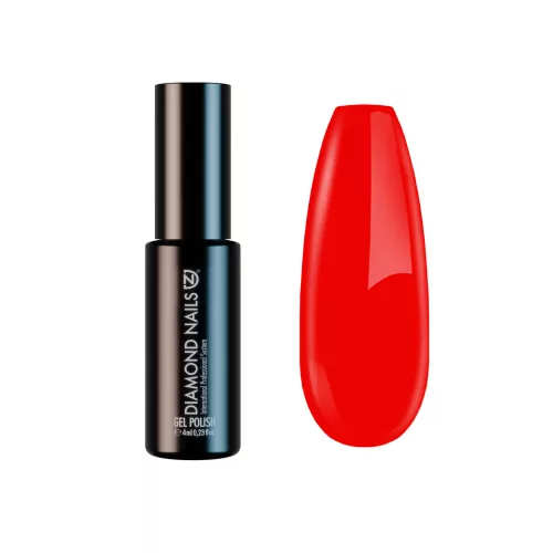 Gél Lakk - 4 ml DN272 - True Red - Piros. Diamond Nails