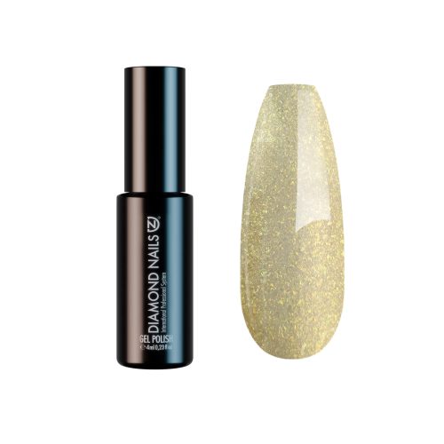 Diamond Nails Gél Lakk - Sárga arany - DN062 - 4ml - Hema mentes