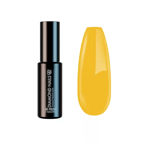 Diamond Nails Gél Lakk - Napsárga - DN017 - 4ml - Hema mentes