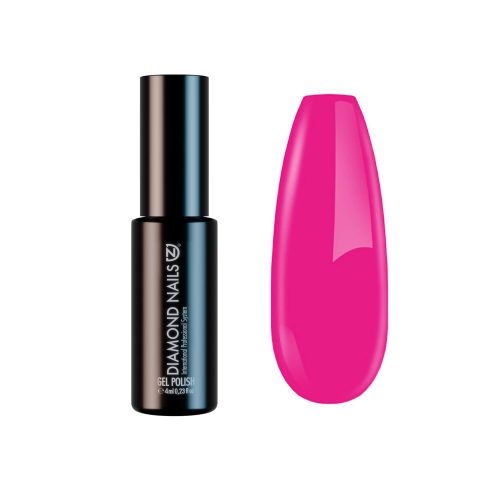 Diamond Nails Gél Lakk - 4 ml DN019 - Magenta - Új ecsettel!