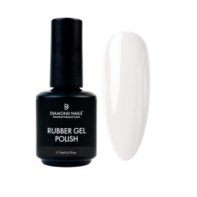 Diamond Nails - Rubber Base - Angel White - Milky White (15ml) - Hema mentes