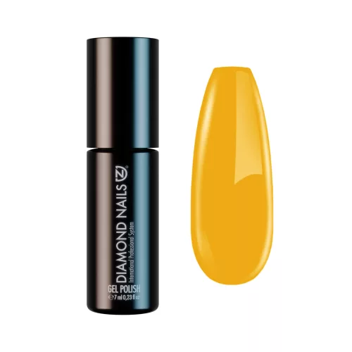 Diamond Nails Gél Lakk - DN287 - Mustársárga - 7ml - Hema mentes