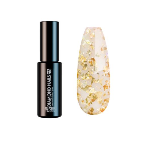 Diamond nails Gél Lakk - Aranysárga reszelék - DN113 - 4ml