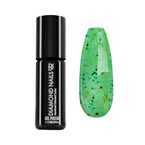 Diamond Nails Gél Lakk - DN306 - Midnight Glam Zöld - 7ml