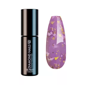 Gél Lakk - DN308 - Midnight Glam Világos lila - 7ml - Hema mentes