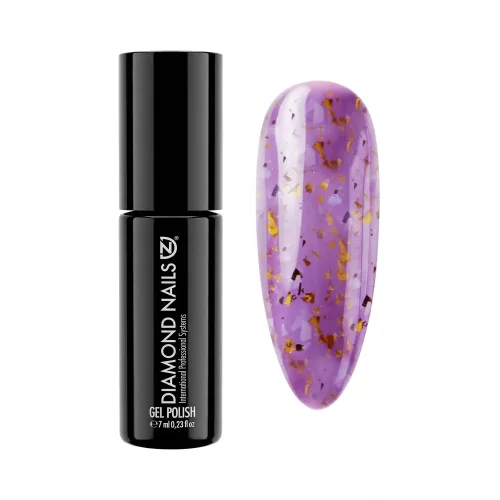 Gél Lakk - DN308 - Midnight Glam Világos lila - 7ml - Hema mentes