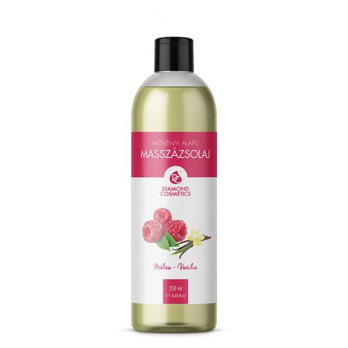 Diamond Cosmetics Málna-Vanília Illatú Masszázsolaj 250ml
