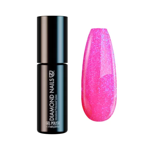 Diamond Nails Gél Lakk - DN313 - Neon Glow - Rózsaszín