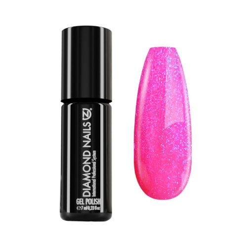 Diamond Nails Gél Lakk - DN313 - Neon Glow - Rózsaszín
