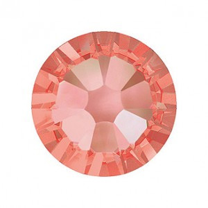 Swarovski rose peach körömdíszítő kő 20db ss12