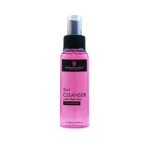 2in1 Gél Fixáló 100ml - Eper – Pumpával