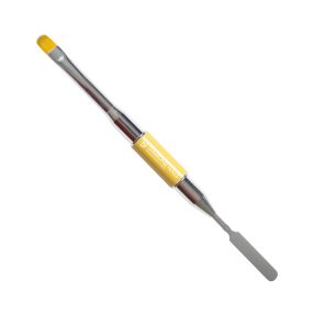 Diamond Nails PolyGel /Akril Gél ecset  (kétvégű, sárga)