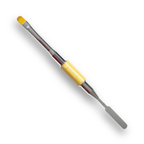 PolyGel ecset (kétvégű, sárga)