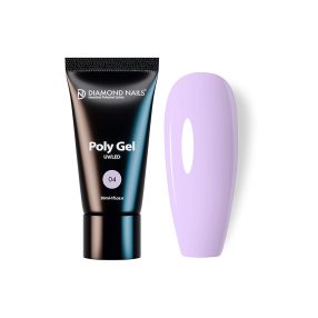 1. Poly gel 04 - Milky Violet - 30ml - Diamond Nails