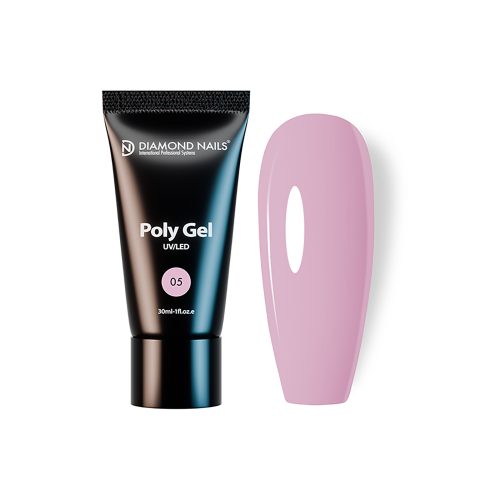 Poly gel 05 - Milky Rose - 30ml  HEMA- és TPO-mentes Diamond Nails