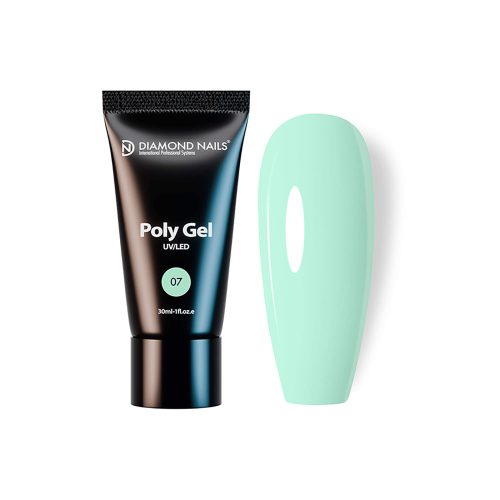 Poly gel 07 - Light Mint - 30ml HEMA- és TPO-mentes Diamond Nails