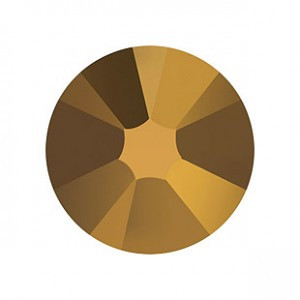 Swarovski SS10 dorado strasszkő 20db - Diamond Nails