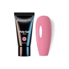 1. Poly gel 09 - Cotton Candy - 30ml - Diamond Nails