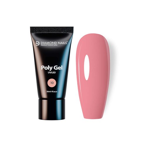 PolyGel 10 - Dusty Pink - 30ml -HEMA- és TPO-mentes - Diamond Nails