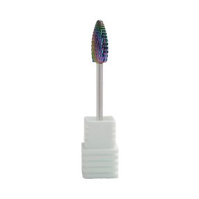 Diamond Nails Karbid csiszolófej - Kúp - Lamellás - Multicolor