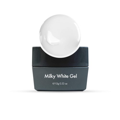Diamond Nails Milky White 15g - Építőzselé  HEMA- és TPO-mentes