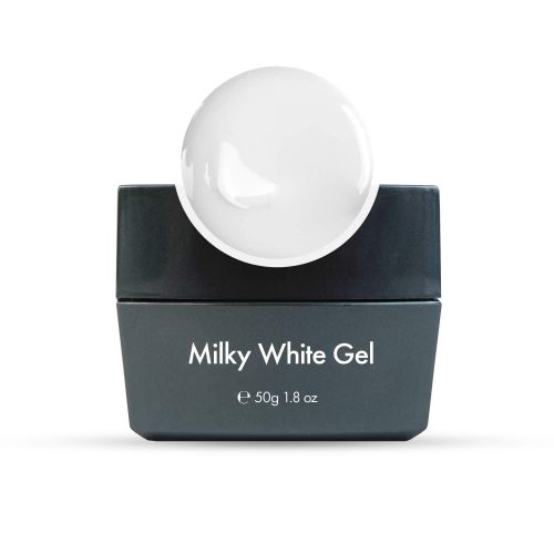 Diamond Nails Milky White Építőzselé 50g HEMA- és TPO-mentes