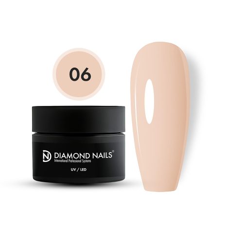 Diamond Nails Polygel 06 - Light Nude - 50g - HEMA- és TPO-mentes