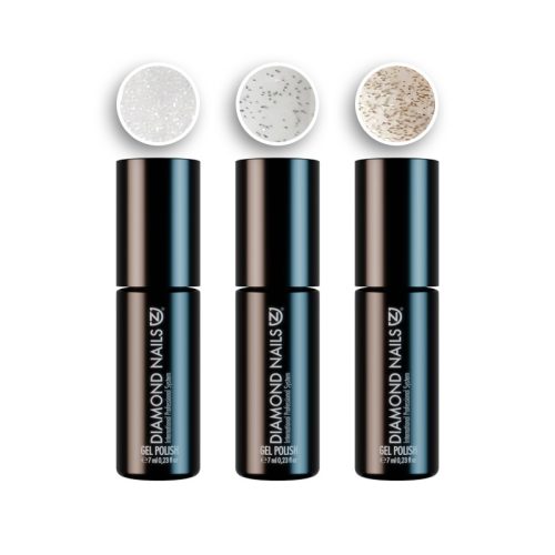 Csillámos FM Top Coat szett #2 – 3 x 7ml