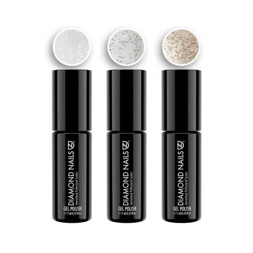 Csillámos FM Top Coat szett #2 – 3 x 7ml