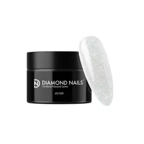 Polygel 18 milky white auróra csillámos körömépítő zselé