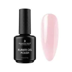 Diamond Nails Rubber Base Pro Gel Shimmer Blush 15 ml