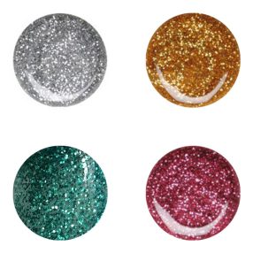 4db Csillám zselé egy csomagban