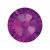 Swarovski amethyst kerek kristály SS5 100db