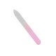 Üveg körömreszelő átlátszó rózsaszín ombre – Diamond Nails