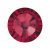 Swarovski ruby kerek kristály SS5 100db